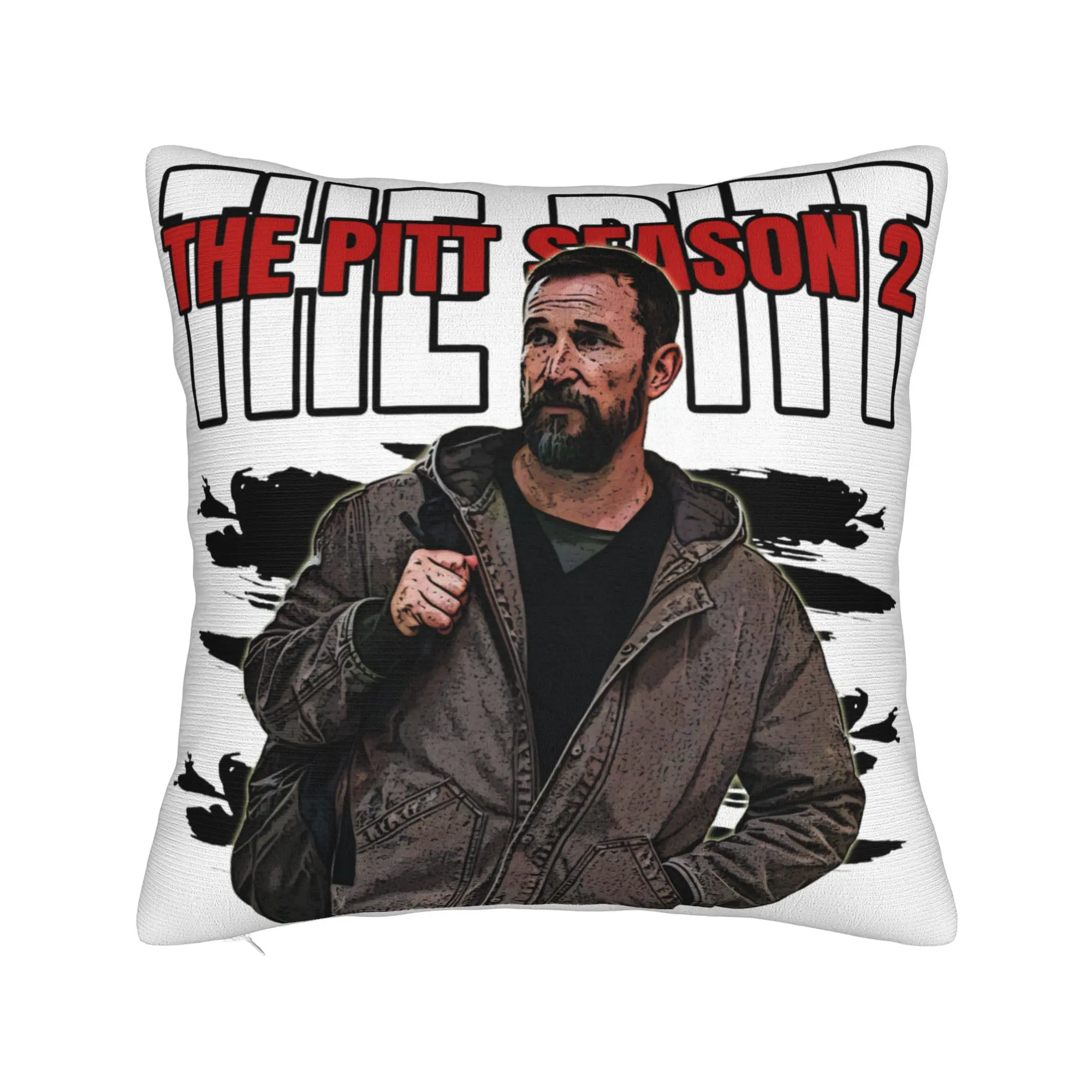 Decorative Multicolor Square Throw Pillow Cover - The Pitt Merch Home Collection