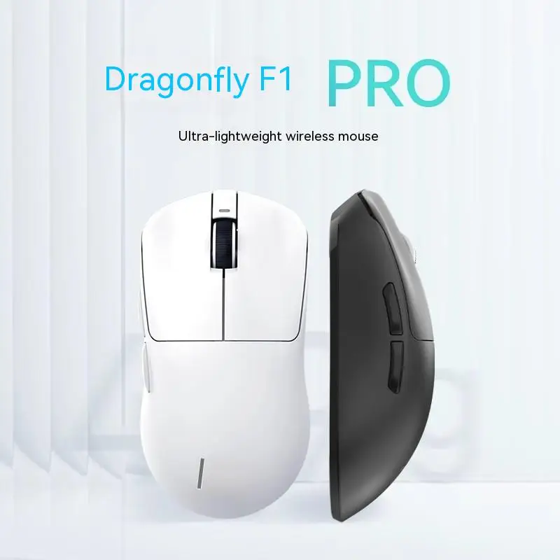 Original Vgn Dragonfly F1 Moba Mouse Gaming Wireless F1 Pro Max Mice Dual Mode 2.4g Wired Long Battery Life Mechanical Mouse Man