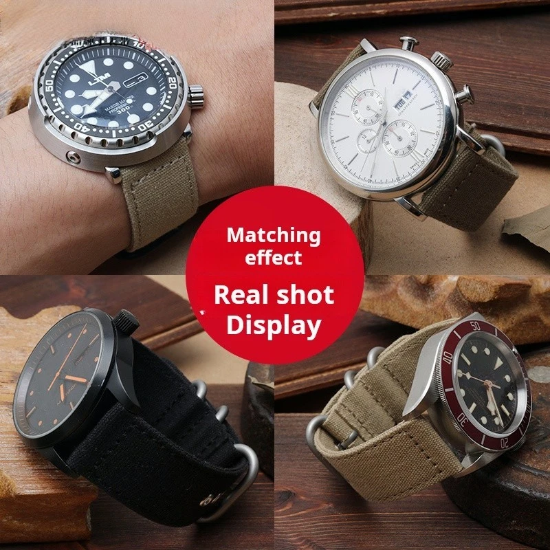 Cinturino Per Orologio In Gomma Fluorurata 18 20 22 24mm - Foto 9