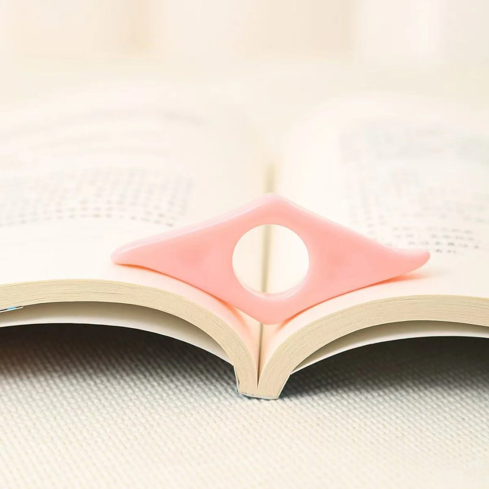 Acrylic Thumb Press Bookmarks for Reading Teachers Book Lovers