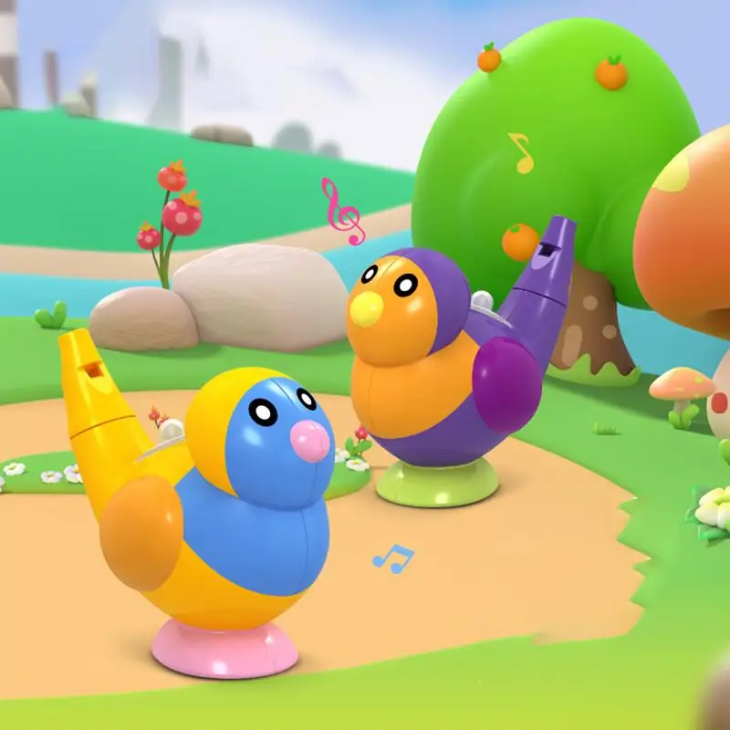 

Educational Children Gift Toy Learning game set Coloured Drawing Water Bird Whistle Creative Water Bird Whistles Toy for kids