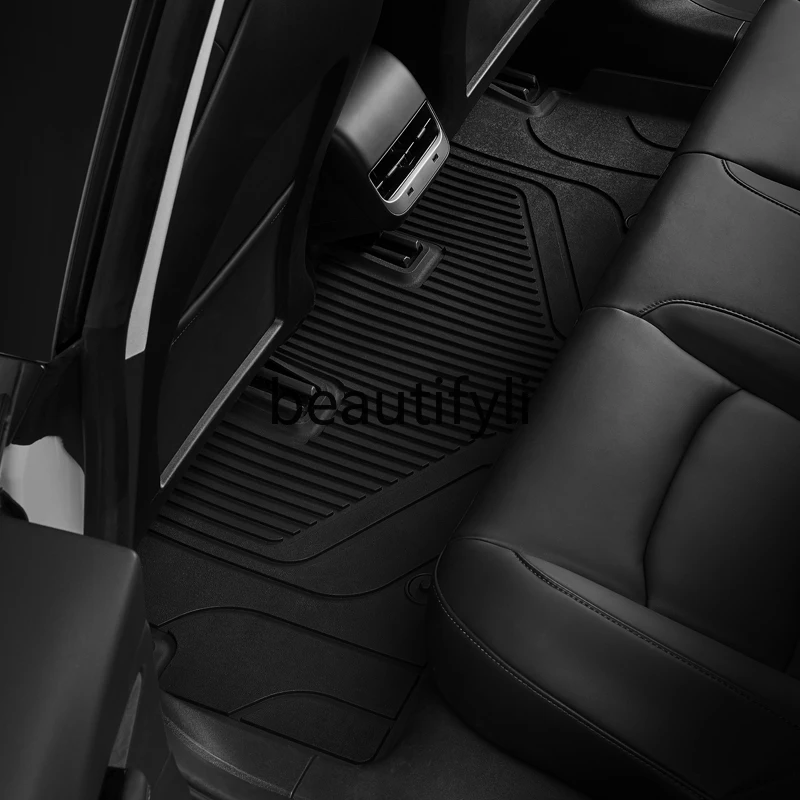 3W full TPE floor mat is suitable for the new version of Model 3 model Y S X floor mat special large set