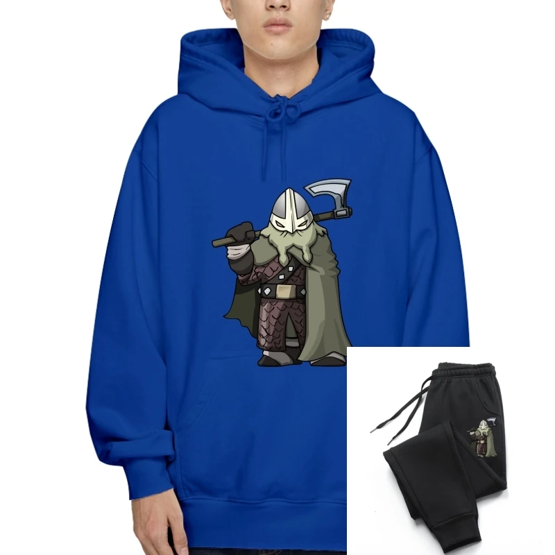 

ATTACK THE TOWER VIKING UNISEX T-Hoodies Cool Casual pride Pullover men Unisex New Fashion Hoodiess free shipping 100% Cotton S