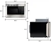 Hot-sale Product Microwave with Trim Kit Stainless Steel Home Appliances Bulit-in Microwave Ovens Direct Powerful Features 6