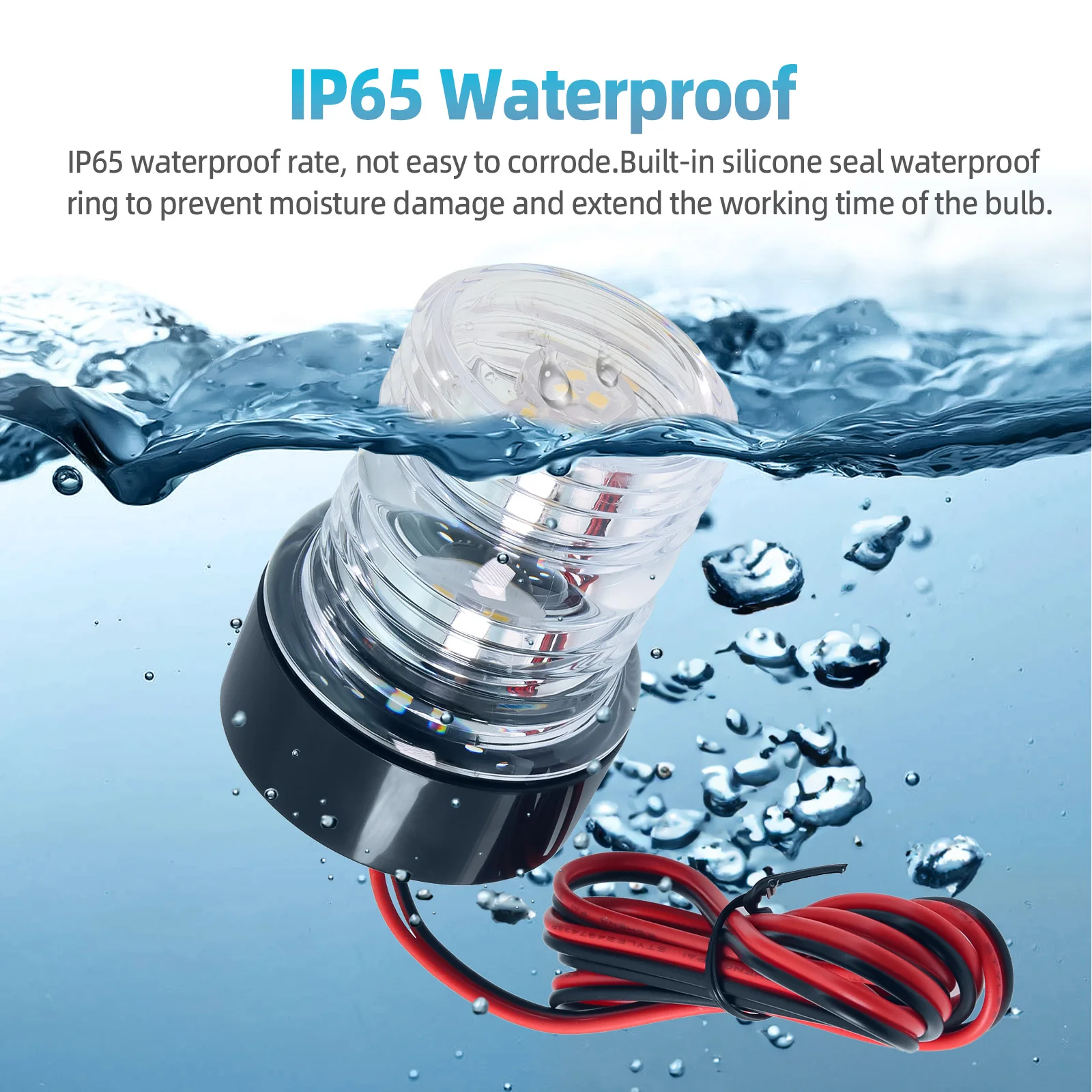LED 360-Degree All-Round Navigation & Anchor Light
