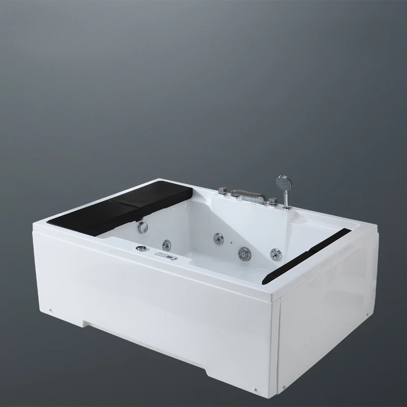 Due Persone Jacuzzi Acrilico Indipendente Surf Bubble Coppie Riscaldamento Grande Vasca.