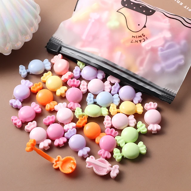 40Pcs Girls Colorful Hair Clips Flower Star Mickey Cute Small Hair Claws Kids Sweet Hairpins Cartoons Fashion Hair Accessories style-56