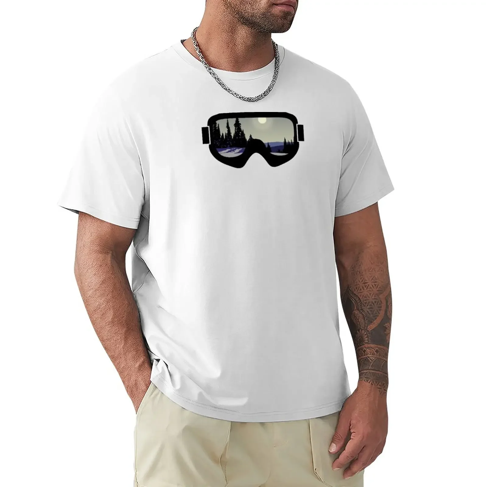 

Morning Goggles | Goggle Art | DopeyArt T-Shirt boys animal print graphics oversized mens workout shirts