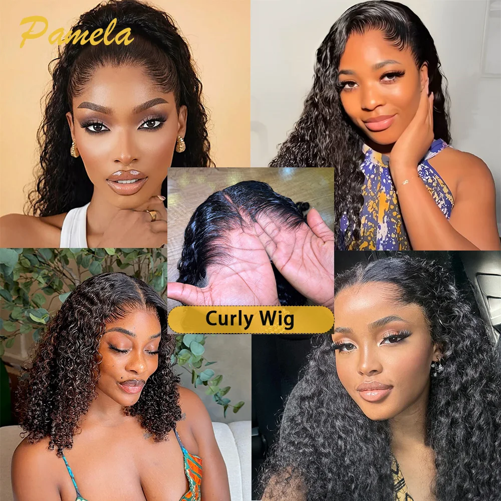 New Trend Lagos Hairline Body Wave 13x6 Lace Frontal Glueless Wig Curly Human Hair Glueless Lace Front Wig PrePlucked Woman Wigs