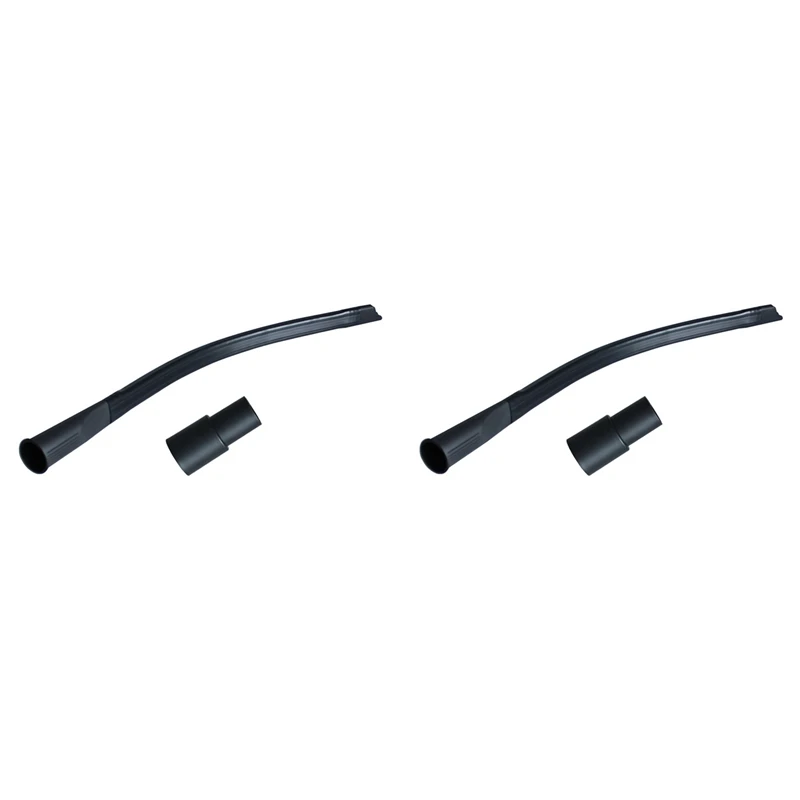 

2X Long Flat Nozzle 32Mm/35Mm Adapter Hose Set Cleaner Head Suction Flexible Extra Long Crevice Hose For Vacuum Cleaner