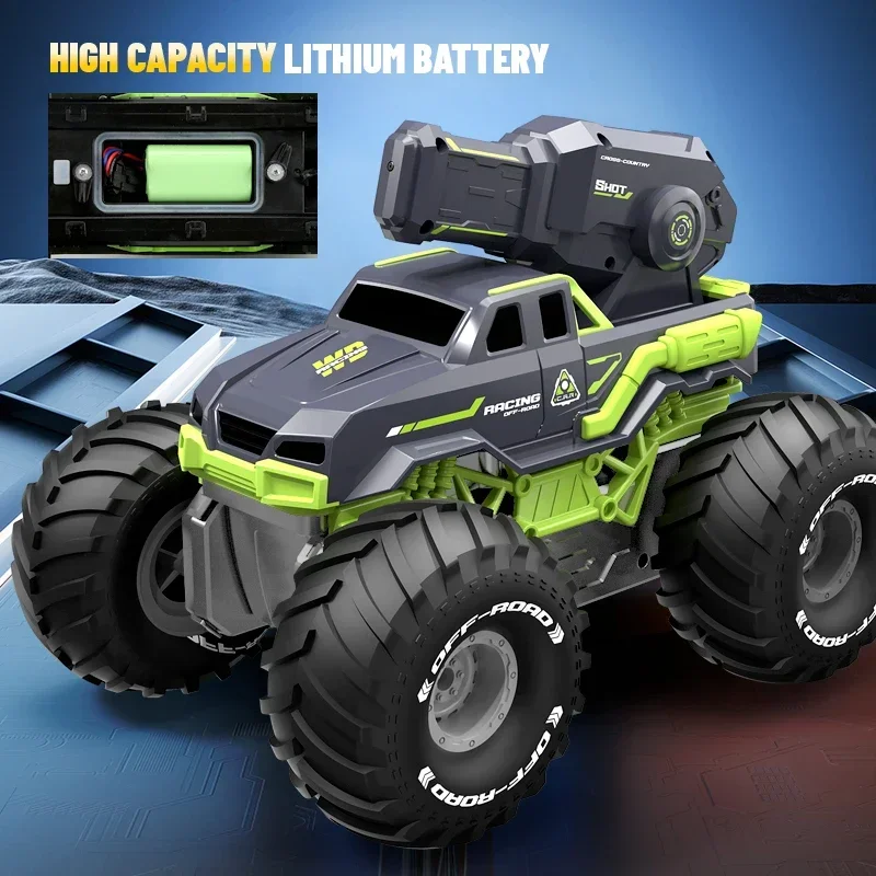 Waterproof Remote Control Car with Water Gun for Kids