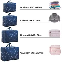 Wardrobe Large Capacity Cotton Quilt Clothes Storage Organizing Bag Student Luggage Storage Bag Toy Miscellaneous Storage Bag 2