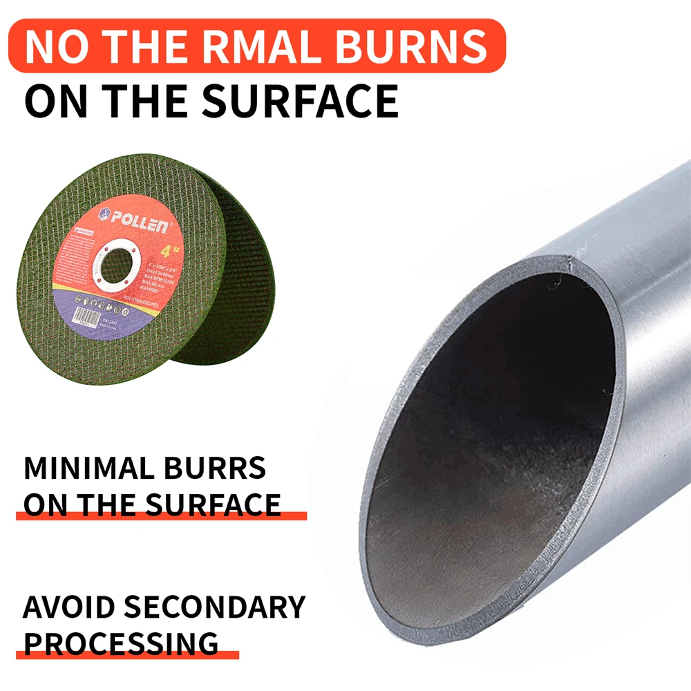 4 Inch Metal Cutting Disc 105mm Resin Cut-Off Wheel Angle Grinder Saw Blade 10Pcs For Cutting Metal Stainless Steel Iron cutting disc abrasive wheel saw blade