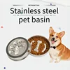 Premium Stainless Steel Pet Bowl Cervical Spine Protection for Dogs & Cats Pet Choke and Choke Prevention Slow Food Bowl 6