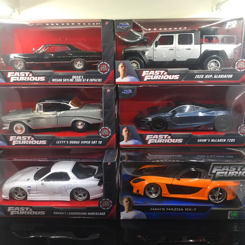 Fast Furious Model Cars Rx7 | Jada Toys Fast Furious Car | Fast Furious ...
