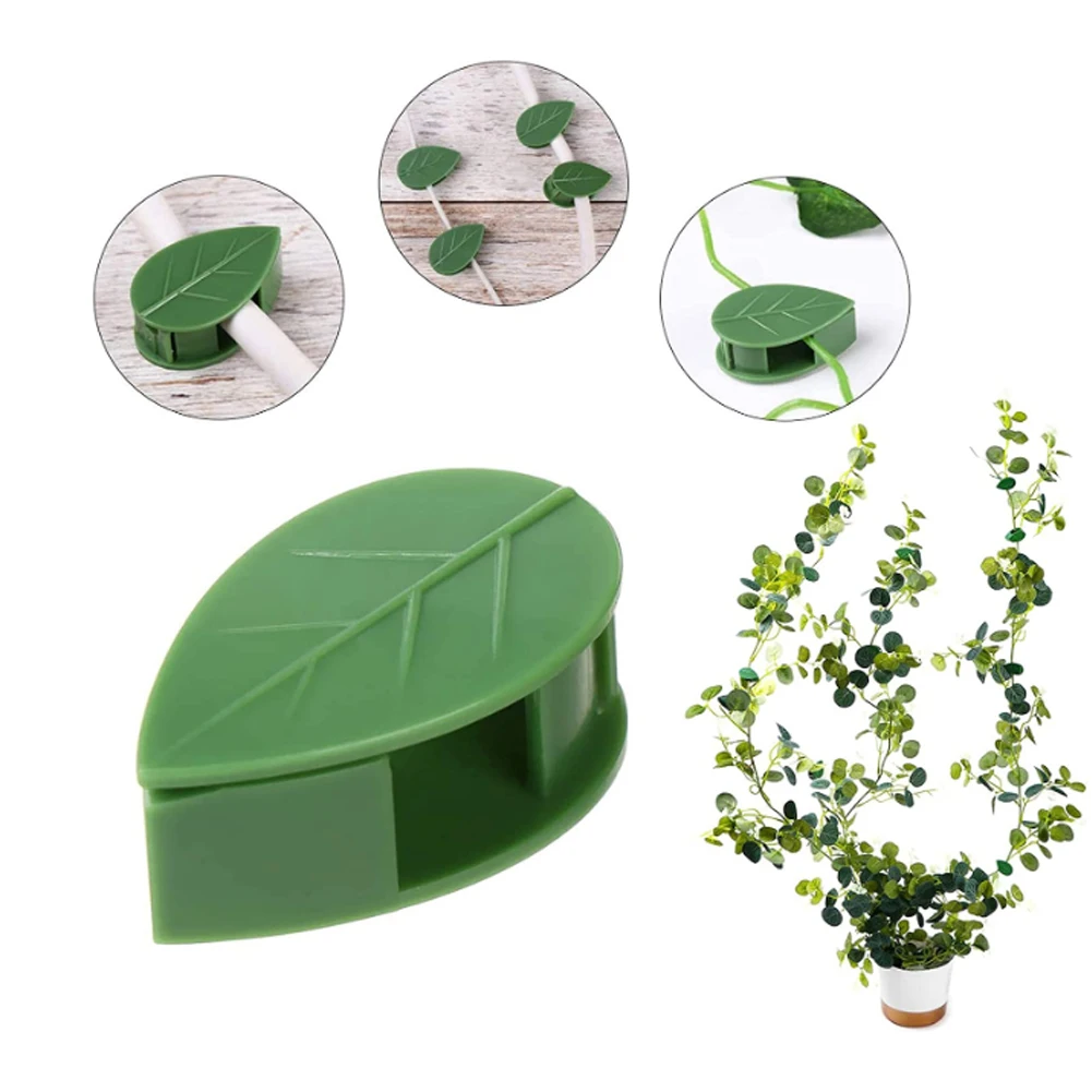 

40/30/20Pcs Garden Wall Fixer Wire Fixing Snap Invisible Plant Climbing Wall Fixture Clips Self-Adhesive Vines Hook Support