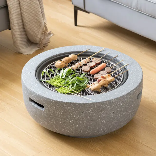 Beltéri Fűtés Brazier Háztartási Tűz Gödrök Kültéri Udvar Téli Faszén Tűzifa Kályha Multifunkciós Barbecue - Image 5