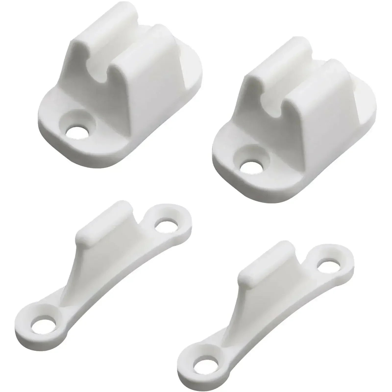 Rv Door Retainer Kit Magnetic Door Catch Tailgate Door Holder Auto Caravan Or Motorhome White Plastic Main Door Catch Campers Accessories Retainer Holder Door Retainer Catches