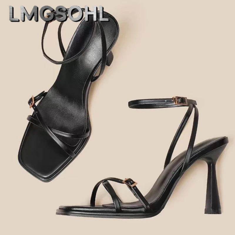 Women High Heels Rome Sandals Sexy Summer Shoes Open Toe Slippers Trend Party Dress New Slingback Sandalias Pumps Mujer women slingback sandals,women high heels shoes