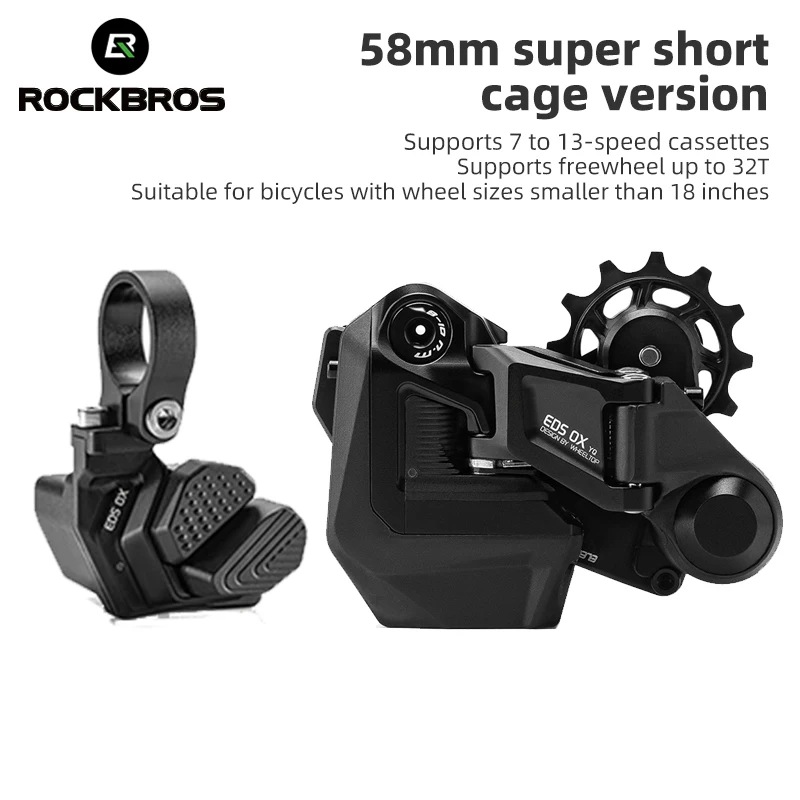 SHIMANO - AXIS0590 WHEELTOP EDS OX 7-13 Speed Electronic Rear Derailleur