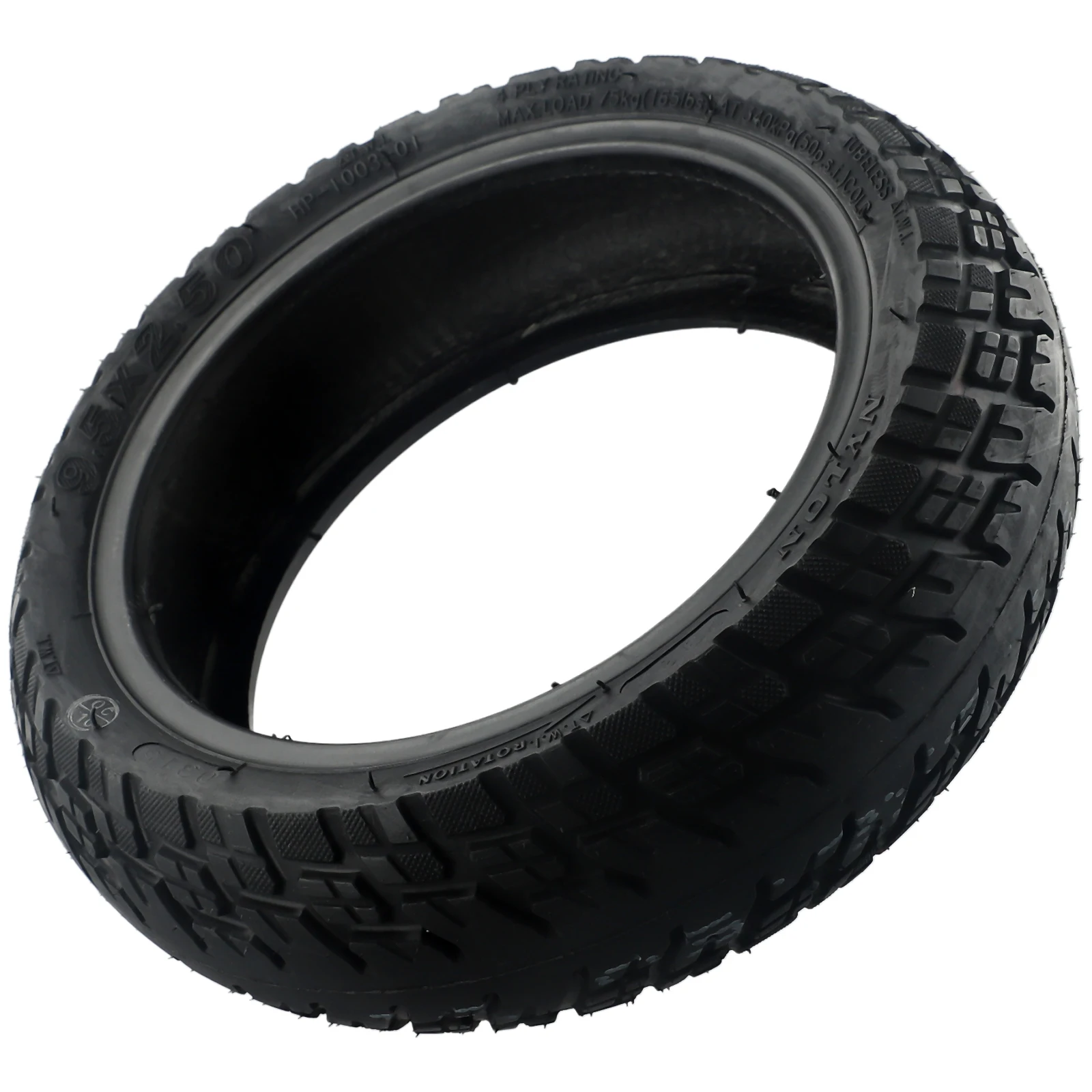

Off-Road Tyre Tubeless Tire 9.5 Inch 9.5x2.50 Electric Scooter Accessories Replacement Rubber Practical Durable
