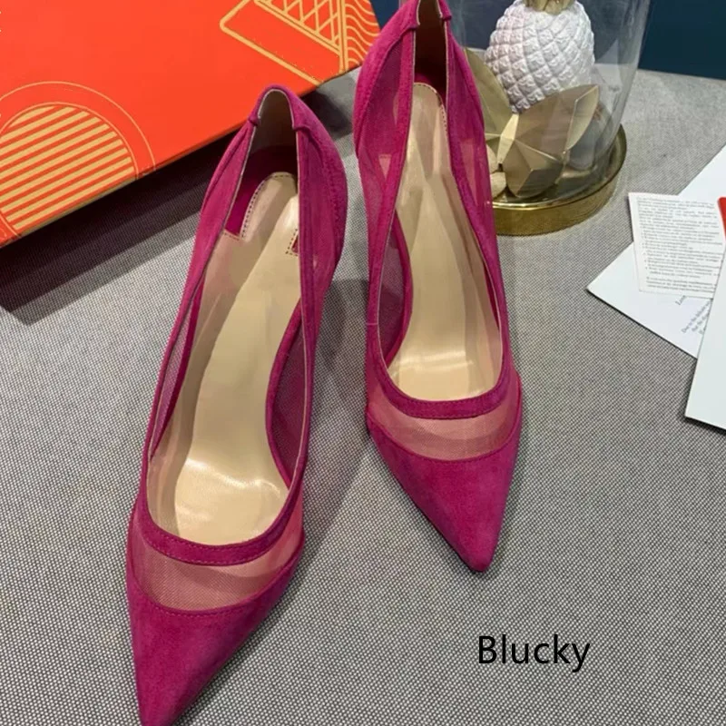 

Летние тонкие туфли на высоком каблуке, женские прозрачные остроносые сандалии с закрытым носком, женские сексуальные туфли