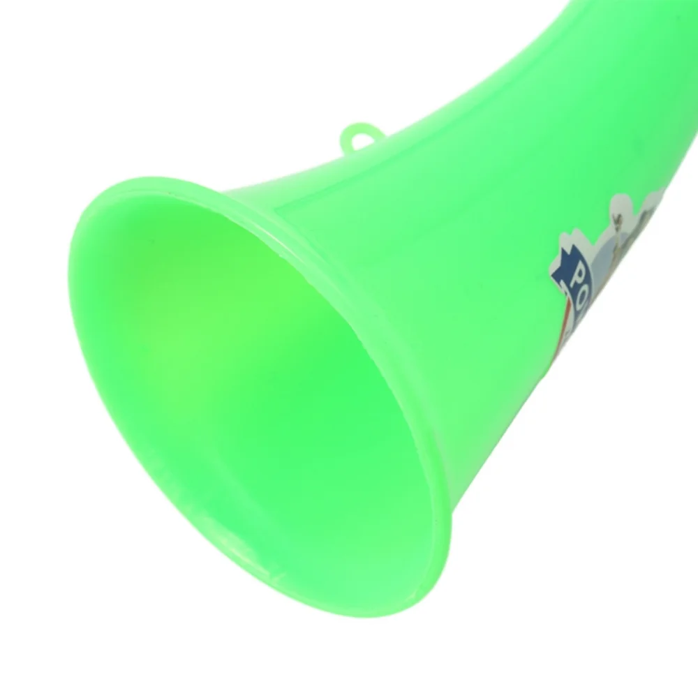 Description Picture 5 of itemFootball Game Fans Horn Football Stadium Cheer Fan Horns Cheerleading Refueling Props Ox Horn Vuvuzela Kid Trumpet Toy Air Horn