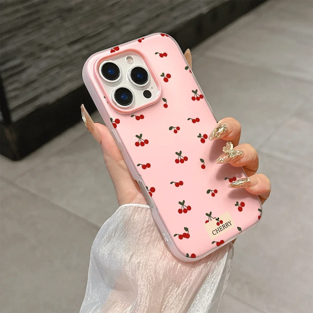 Floral Cherry Blossom Matte Phone Case Cover