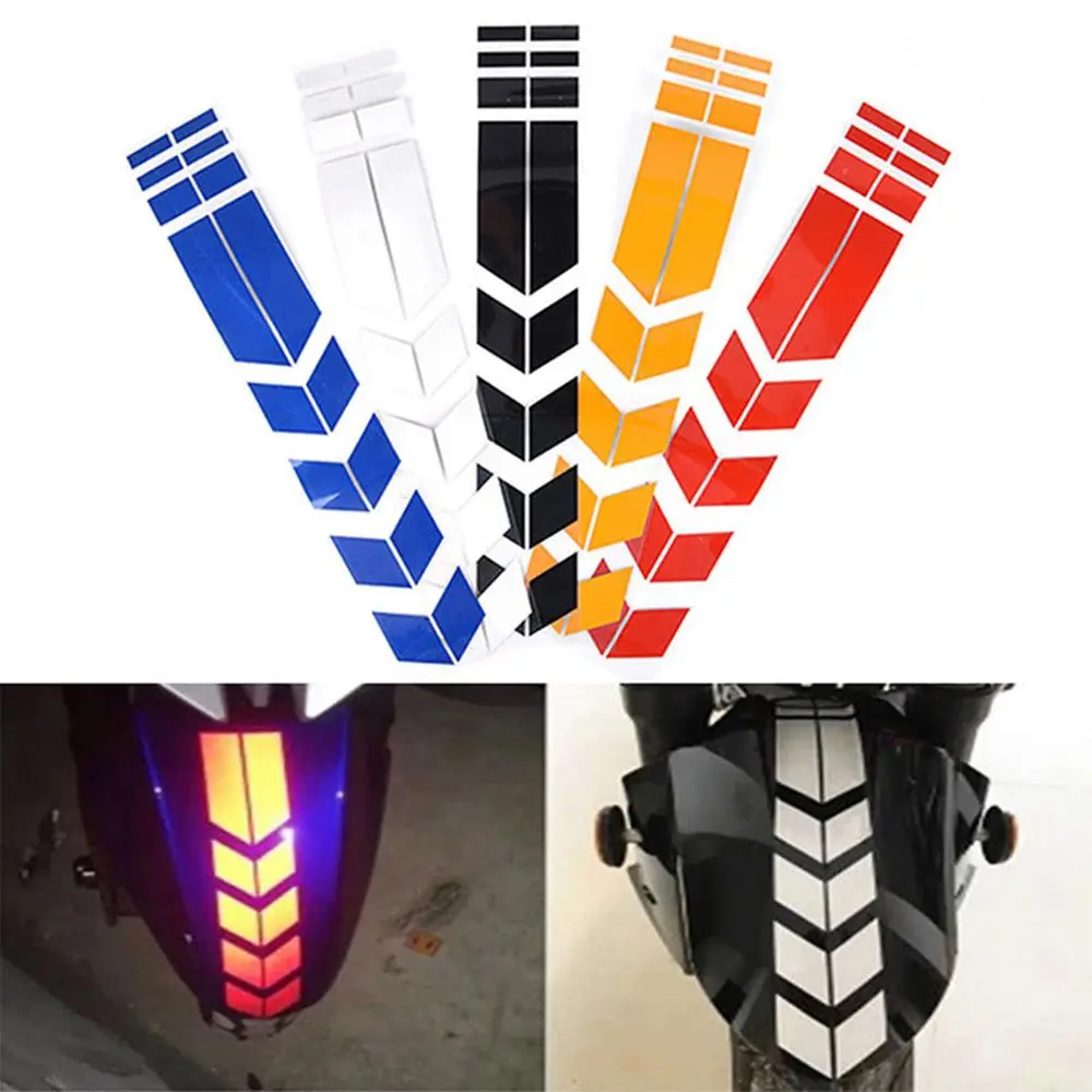

Hot Safety Warning Wheel Waterproof Car Decals Reflective Decal On Fender Motorcycle Stickers