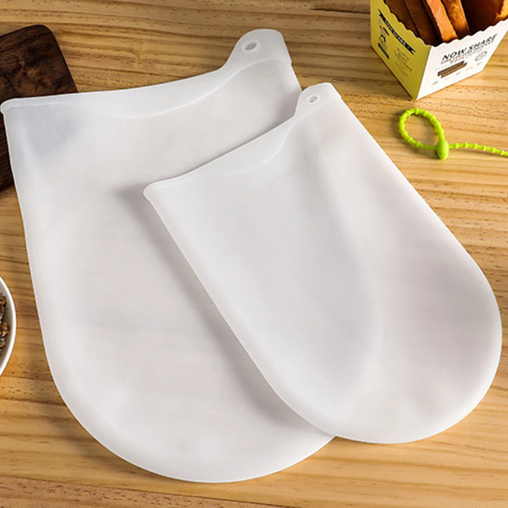 Kitchen Silicone Kneading Bag Multipurpose Flour Mixer Bag Dough For Bread Pastry Pizza Nonstick Baking Accessorites Tools dough kneading bag