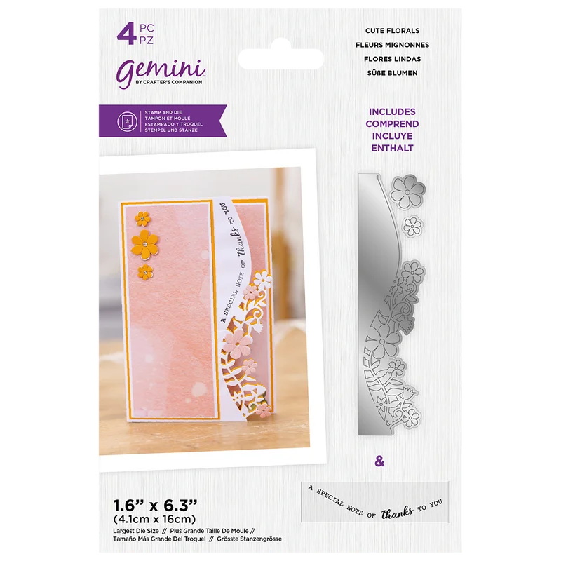 

New Cute Florals Metal Cutting Dies and Stamps Set Diy Scrapbooking Paper Greeting Card Handmade Embossing Coloring Folders Mold