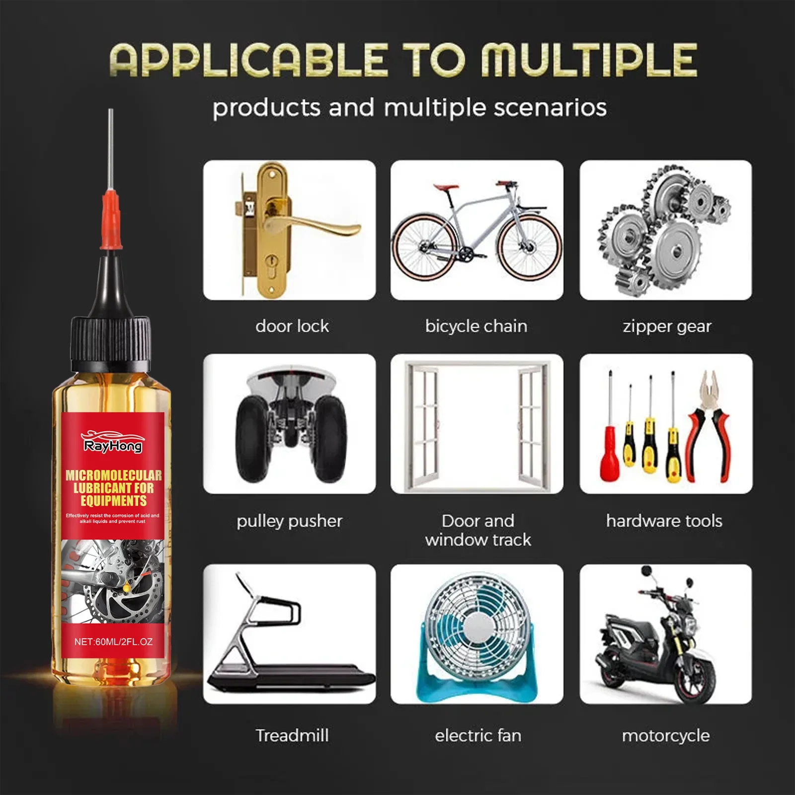 Automotive Equipment Lubricants, Automotive Parts Maintenance, Anti-corrosion, Dustproof, Rust Proof Multi-purpose Lubricants