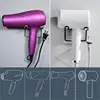 Hair Dryer Holder Rack Wall Mounted Hair Straightener Dryer Holders Bathroom Organizer Storage Rack Shelf Bathroom Accessories 4