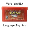 Pokemon  GBA,Emerald,tarjeta de consola de 32 bits,Esmeralda,rubí,zafiro de hoja verde,varios idiomas LeafGreen 5