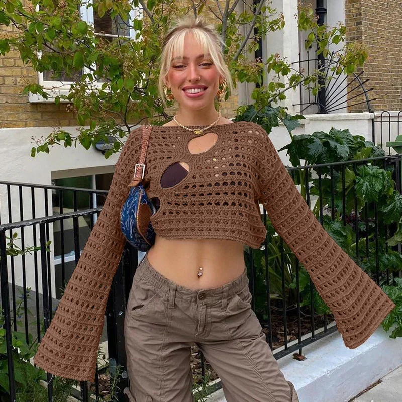 Рисунок 3 - Y2K Укороченный трикотажный топ с вырезами