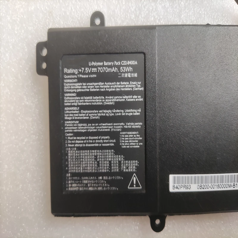 Bateria para Asus Pro Avançado B400vc B401la B401lg Ultrabook C22-b400a B400v Bu400vc Bu401lg Bu401la Cz0g Cz070g - Imagem 4