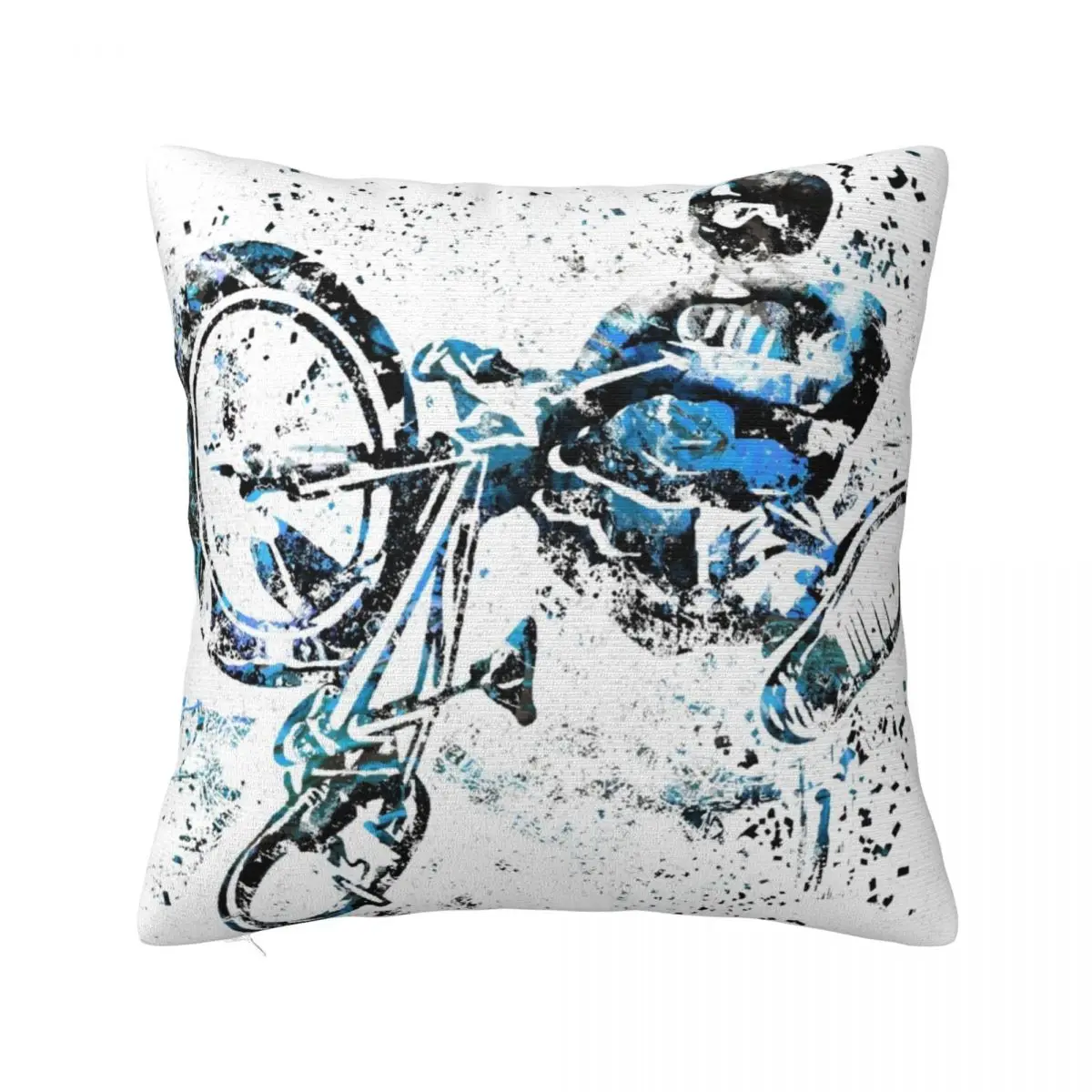 

BMX Rider | BMX Bike Throw Pillow christmas pillow case Plaid Sofa Christmas Covers