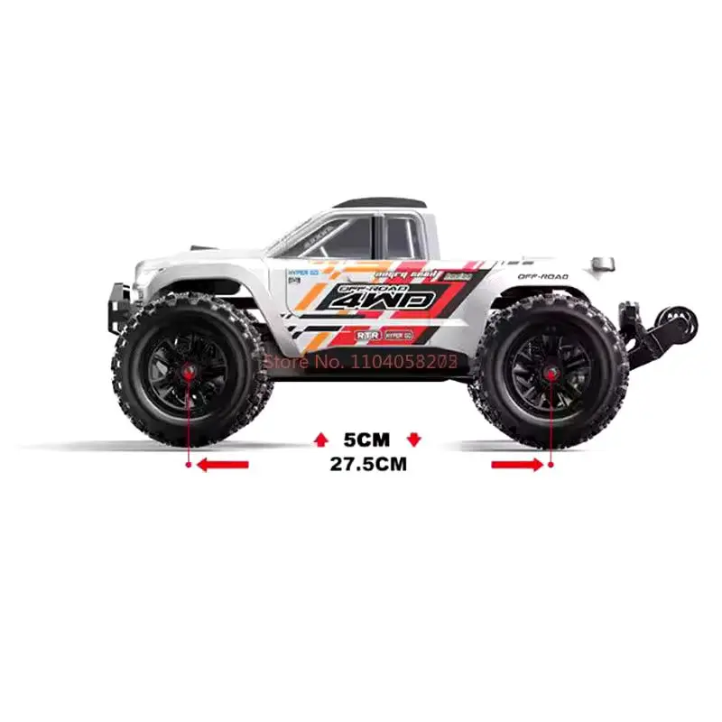 1:10 Remote Control Car Pre-Sale 10208 Off-Road Mxjs Brushless 100a Independent Esc 35kg Digital Servo Model Cordless Toys Gifts 6