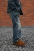 Second Order Washed Jeans Vintage Streetwear 13oz Selvedge Denim Pants For Men 6