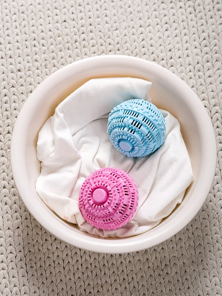 Plus-Sized Laundry Ball Decontamination Anti-Winding Washing Machine to Fantastic Fuzz Ball Remover Laundry Fragrance Magic Ball_voghion.com