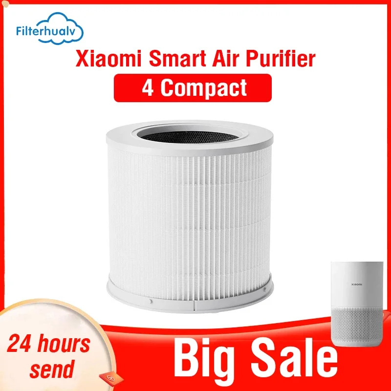 Filtro Purificador de ar Xiaomi Filtro Compacto Hepa Pm2.5