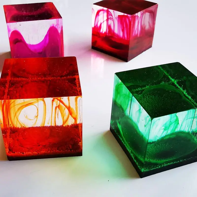 Epoxy Resin Pigment 24 Color Resin Pigment Art Ink Alcohol Liquid Colorant Dye Ink Diffusion DIY UV Epoxy Resin Mold Craft DIY Jewelry Making
