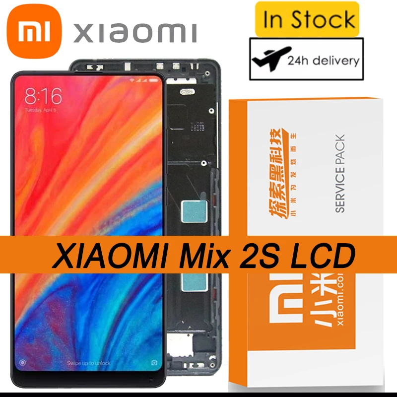 100% Оригинальный 5 99 &quotIPS дисплей с рамкой для Xiaomi Mi Mix 2 2s Mix2 Mix2s ЖК-дисплей