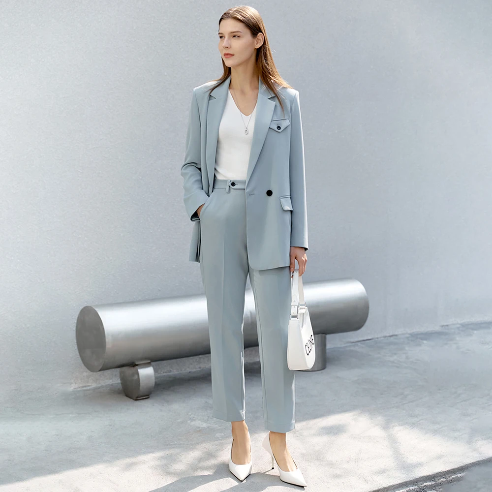 2023-new-minimalism-spring-blazer-women-suit-jacket-casual-high-waist-loose-nine-pants-office-lady-blazers-with-belt-design