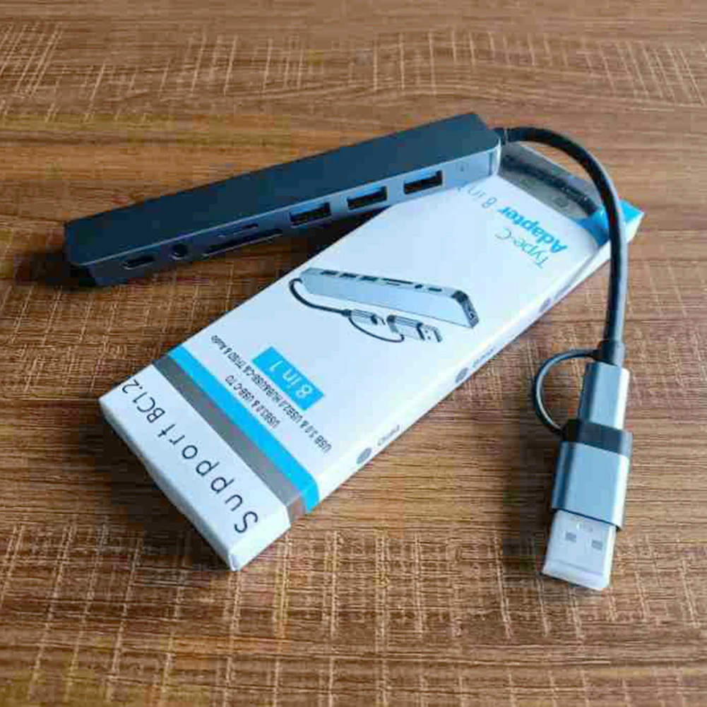 USB C  ӵ 5.0Gbps ƼƮ C Ÿ , USB 3.0, 2.0 Ʈ, 3.5mm , SD, TF ī ,  Ÿ C ƮϿ, 8  1