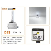OSRAM CLASSIC XENARC D8S 66548 25W PK32d-1 HID Xenon Headlight Hi/lo Beam 35W 4500K OEM Standard White Light Bulb 2