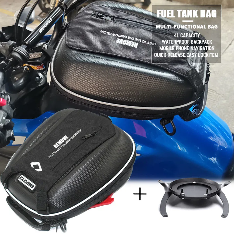 F650GSF700GSF800GSAdventureMotorcycleFuelTankBagForBMWF650