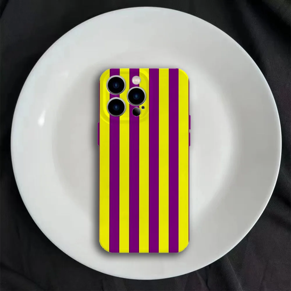 Burgundy Art Line Design Glossy Film Phone Case
