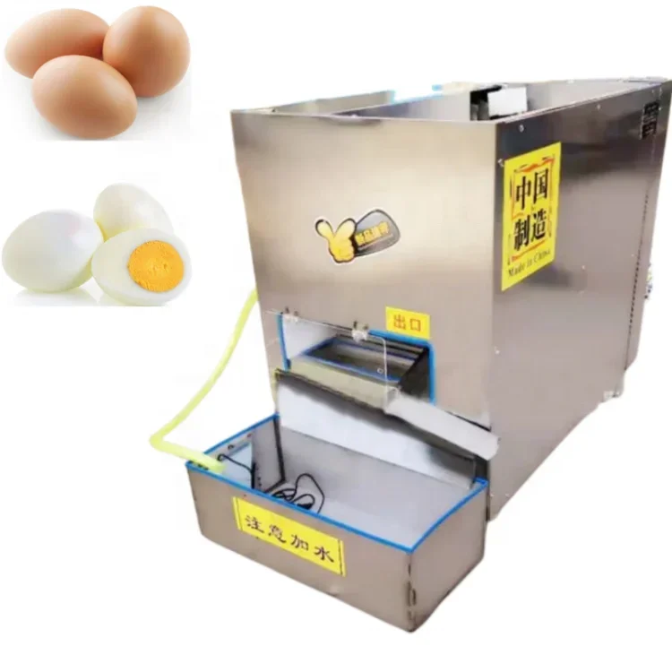 magic design chicken egg shell remover soft hard boiled quail eggs processing peeler peeling machine