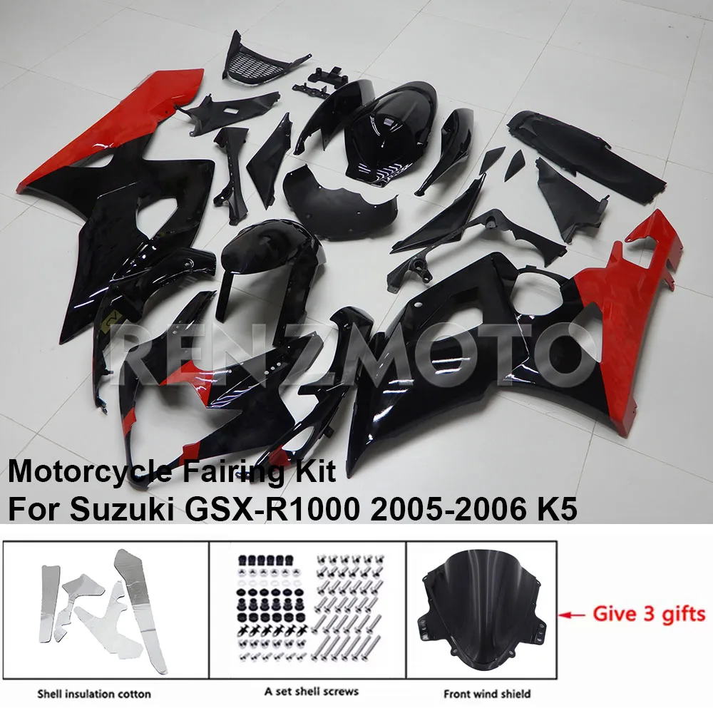

Обтекатель для мотоцикла Suzuki GSX-R1000 2005-2006 K5 K6, комплект для тела, декоративная пластиковая защитная пластина, аксессуары, оболочка